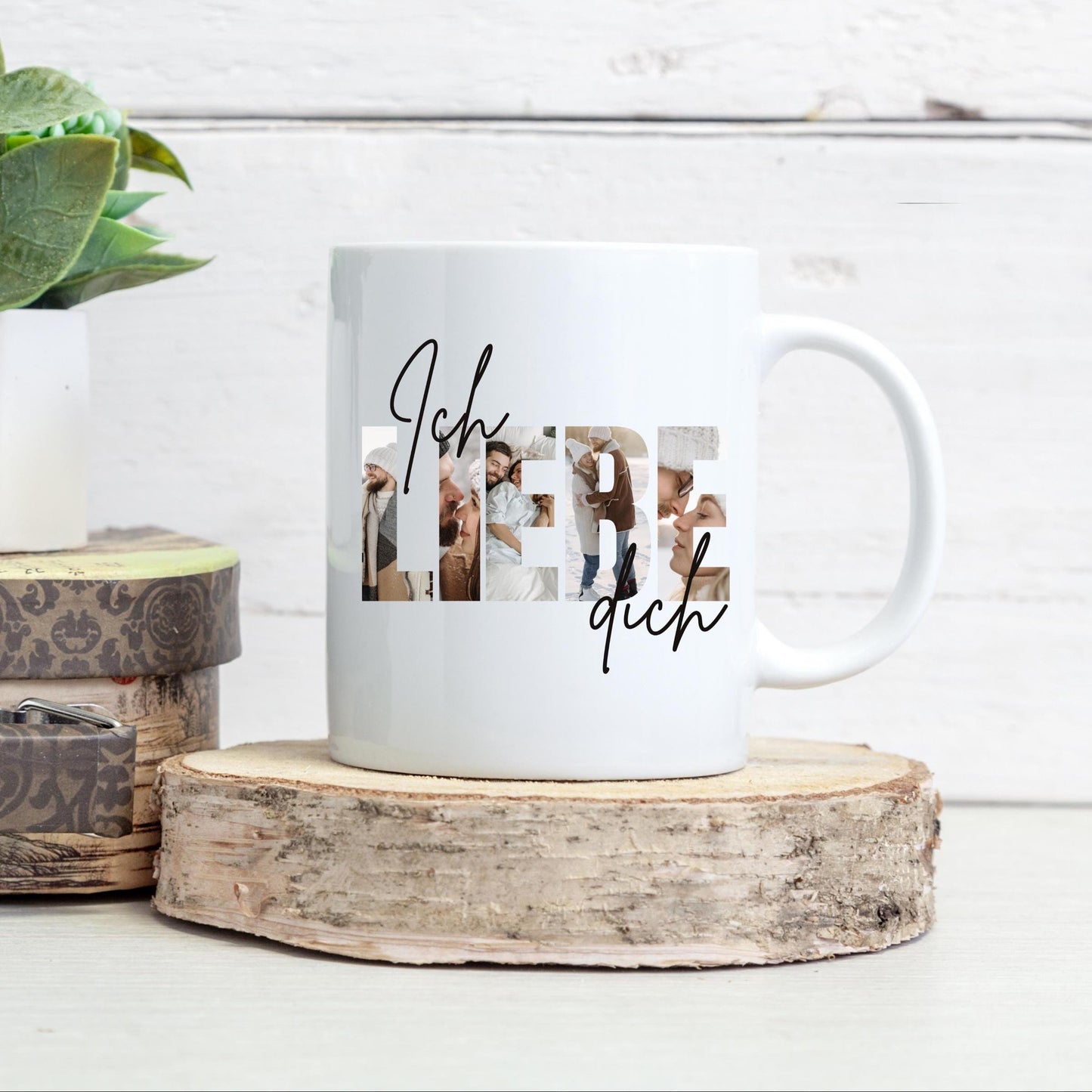 Pärchen Tasse 330ml mit Liebesmotiv – Persönliches Geschenk für Paare, Liebe zum Festhalten, Kaffeetasse Partnerbecher