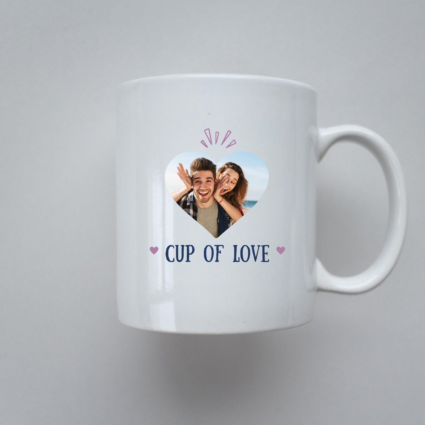 Eure persönliche Pärchen-Tasse – 330ml Liebe zum Festhalten für Sie und Ihn