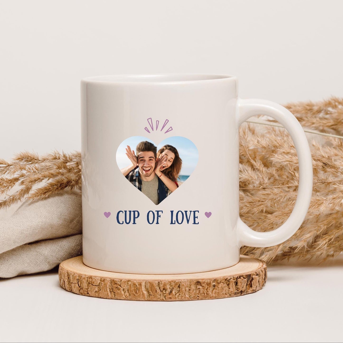 Eure persönliche Pärchen-Tasse – 330ml Liebe zum Festhalten für Sie und Ihn