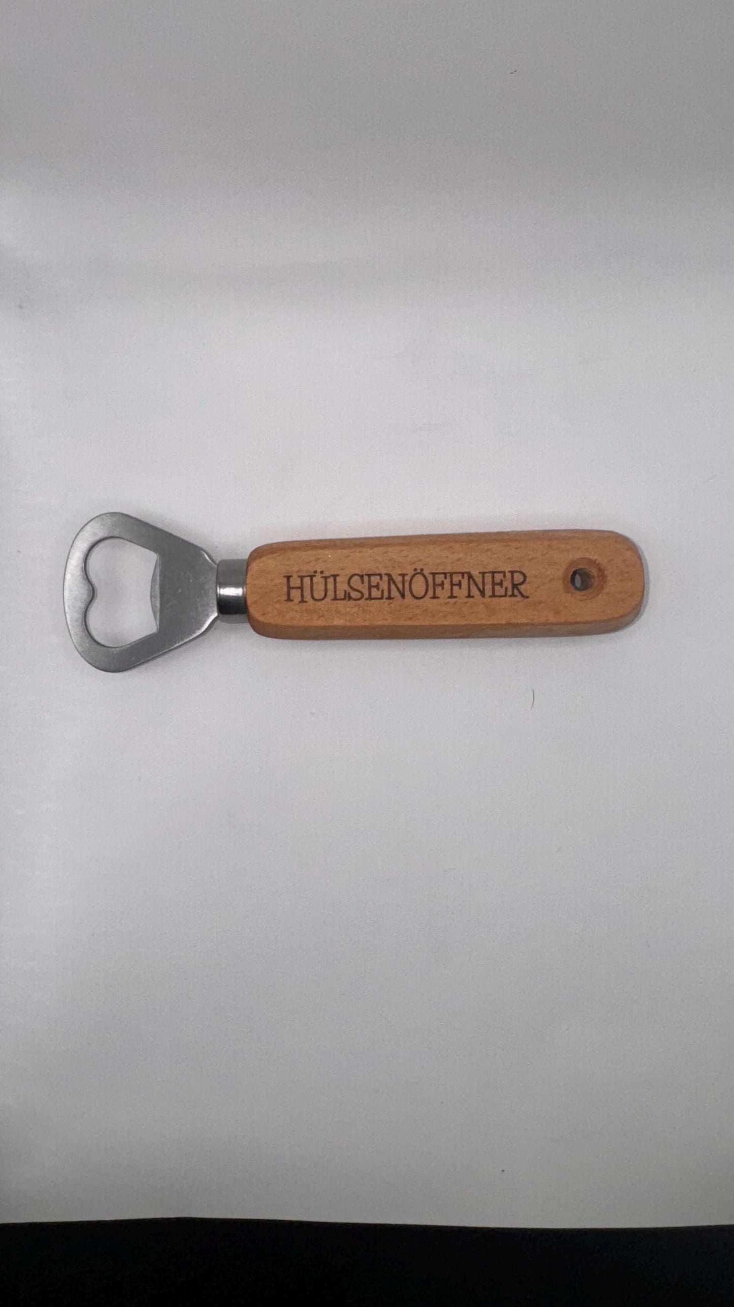 Flaschenöffner aus Holz – Handgefertigter Bieröffner, Robust, Nachhaltig, Perfektes Geschenk für Männer & Freunde, Küchenaccessoire