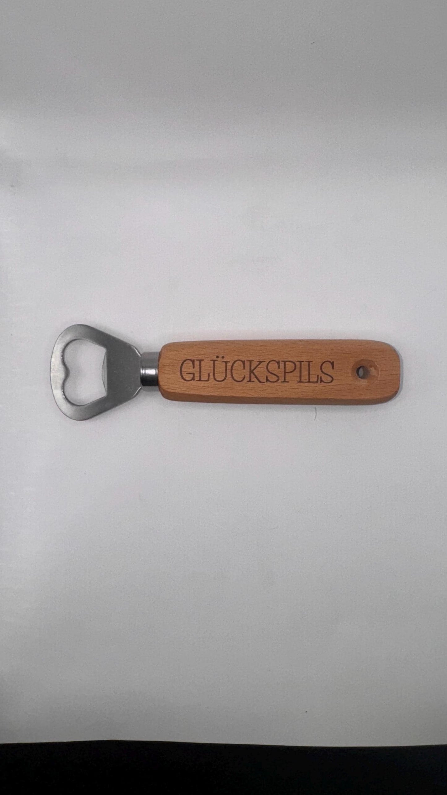 Flaschenöffner aus Holz – Handgefertigter Bieröffner, Robust, Nachhaltig, Perfektes Geschenk für Männer & Freunde, Küchenaccessoire
