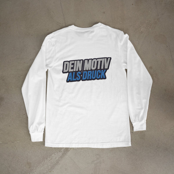 DTF bedrucktes Sweatshirt mit individuellem Motiv oder Firmenlogo. Hochwertiger Textildruck auf komfortablen Sweatshirts in verschiedenen Farben und Größen – ideal für Merchandise, Arbeitskleidung oder Events.