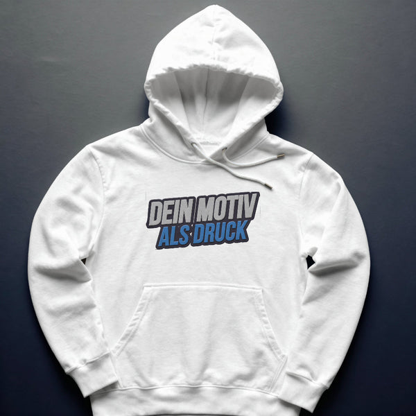DTF bedruckter Hoodie mit individuellem Motiv oder Firmenlogo. Hochwertiger Textildruck auf komfortablen Hoodies in verschiedenen Farben und Größen – ideal für Merchandise, Arbeitskleidung oder Events.