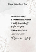 Personalisierte Akazien Schneidebrett mit Lasergravur  Wunschtext & Motiv, Hochzeitsgeschenk, FSC Holz, langlebig, Geschenk zur Hochzeit