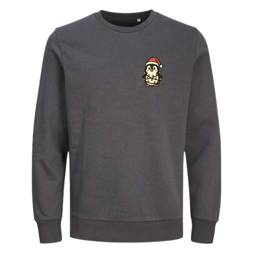 HoHoHo Pinguin Christmas Sweater | Cozy X-Mas Sweater | Frohe Weihnachten Pullover | Geschenk für Frauen & Männer | Retro Christmas Sweater