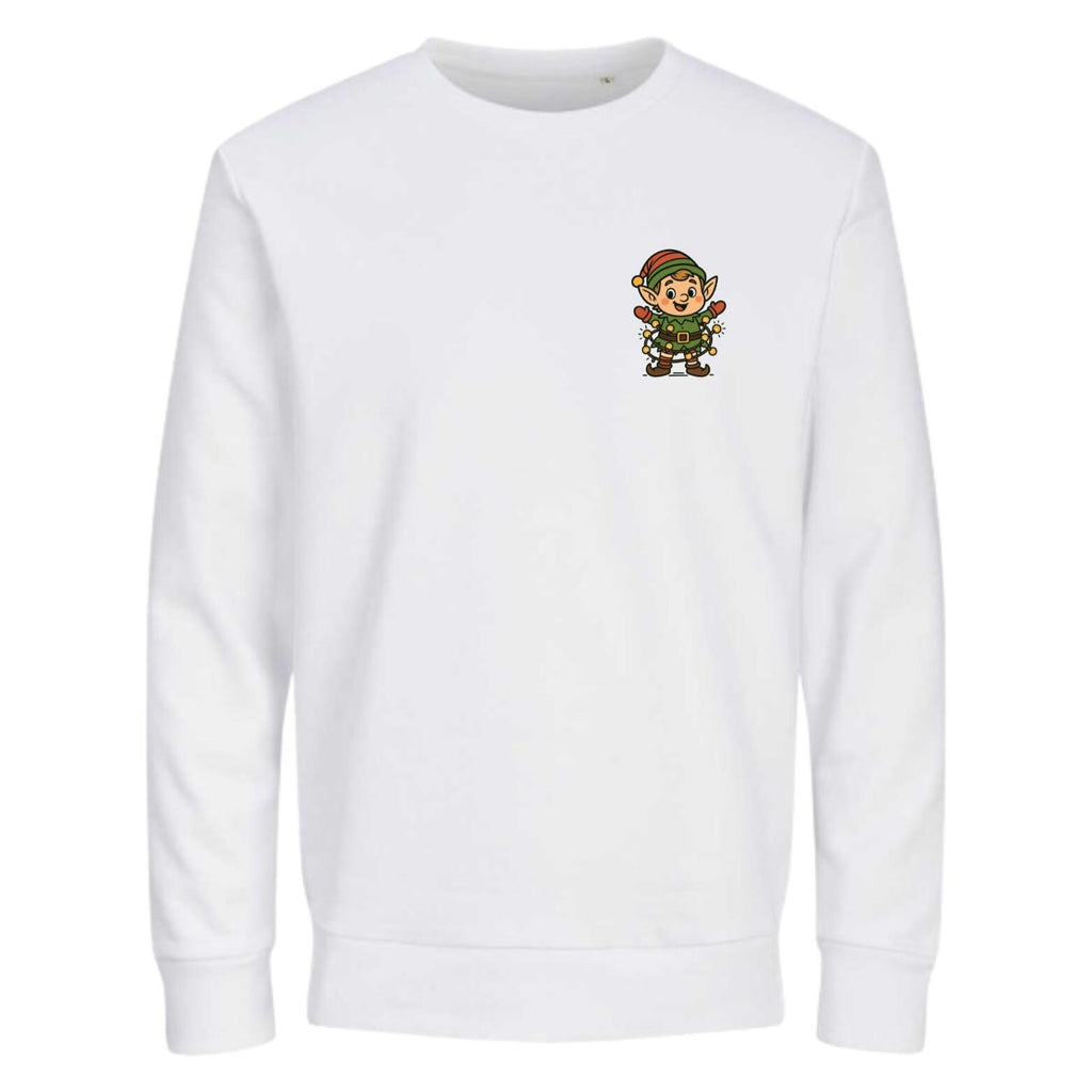 HoHoHo Elf Christmas Sweater | Cozy X-Mas Sweater | Frohe Weihnachten Pullover | Geschenk für Frauen & Männer | Retro Christmas Sweater