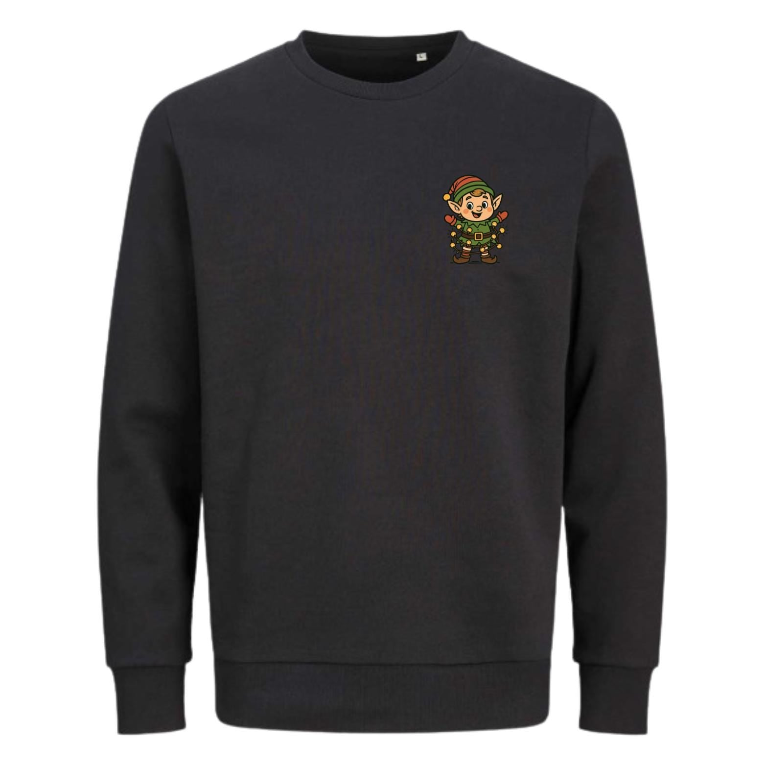 HoHoHo Elf Christmas Sweater | Cozy X-Mas Sweater | Frohe Weihnachten Pullover | Geschenk für Frauen & Männer | Retro Christmas Sweater