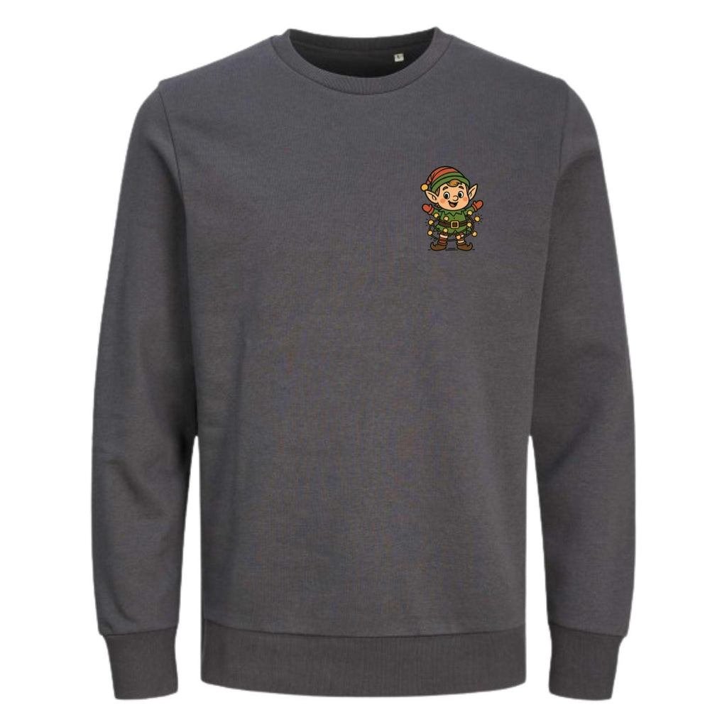 HoHoHo Elf Christmas Sweater | Cozy X-Mas Sweater | Frohe Weihnachten Pullover | Geschenk für Frauen & Männer | Retro Christmas Sweater