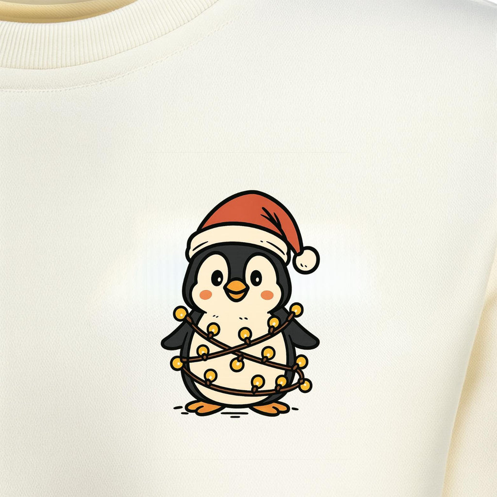 HoHoHo Pinguin Christmas Sweater | Cozy X-Mas Sweater | Frohe Weihnachten Pullover | Geschenk für Frauen & Männer | Retro Christmas Sweater