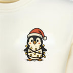 HoHoHo Pinguin Christmas Sweater | Cozy X-Mas Sweater | Frohe Weihnachten Pullover | Geschenk für Frauen & Männer | Retro Christmas Sweater