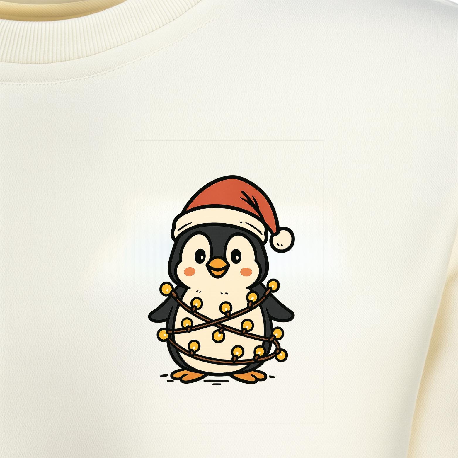 HoHoHo Pinguin Christmas Sweater | Cozy X-Mas Sweater | Frohe Weihnachten Pullover | Geschenk für Frauen & Männer | Retro Christmas Sweater