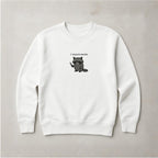 I Require Snacks Sweater | Lustiger Waschbär Pullover | Unisex Bio-Sweatshirt | Tiermotiv Geschenk | Winter Outfit | Snack Lover |