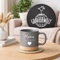 Personalisierte Mama Tasse mit Namen  Geschenk zum Muttertag & Valentinstag  Keramiktasse Mama Herz  Geschenk von Kindern