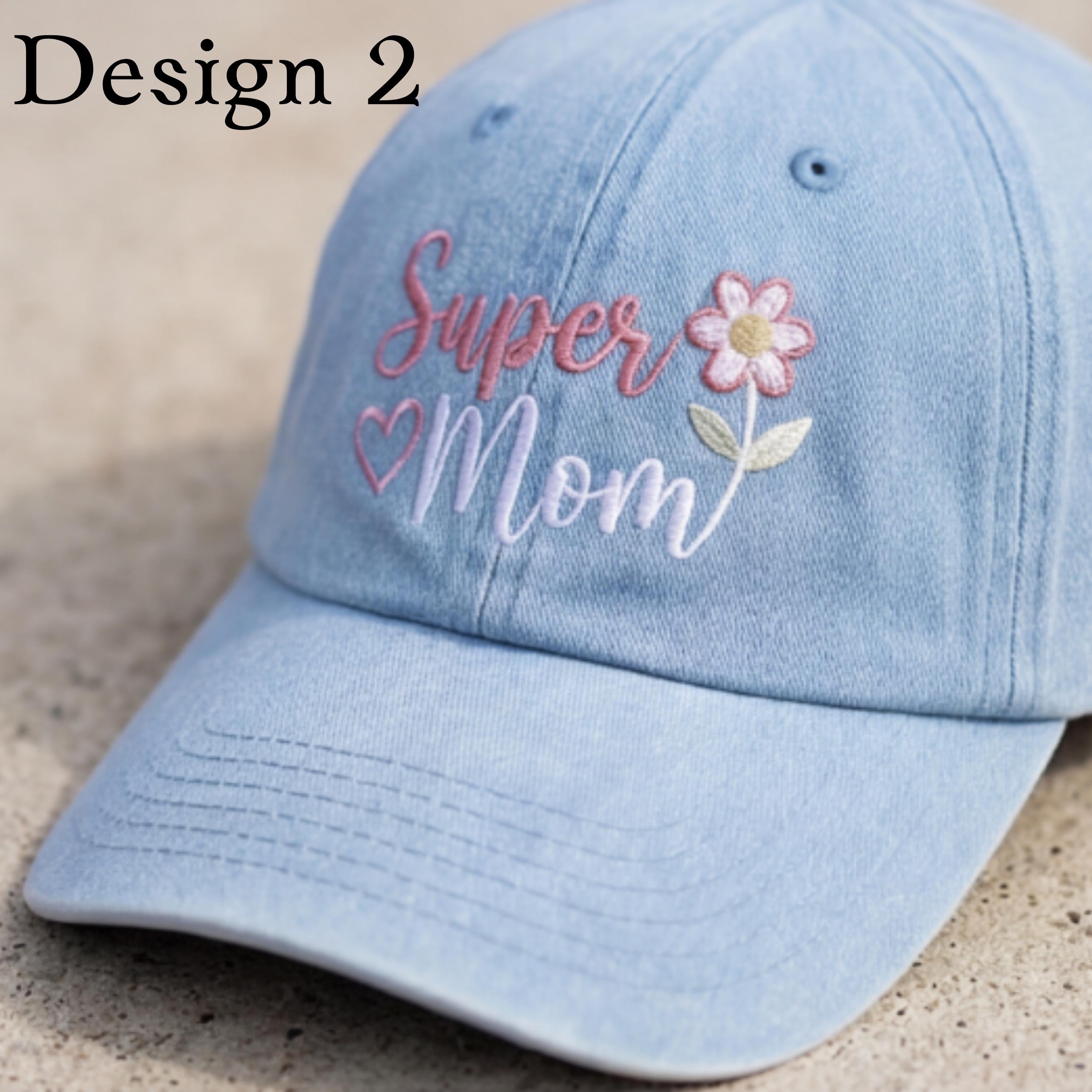 Mothers Day Vintage Cap Embroidered Mom Hat Best Mama Gift Retro Dad Cap Adjustable Baseball Hat Cute Present for Her