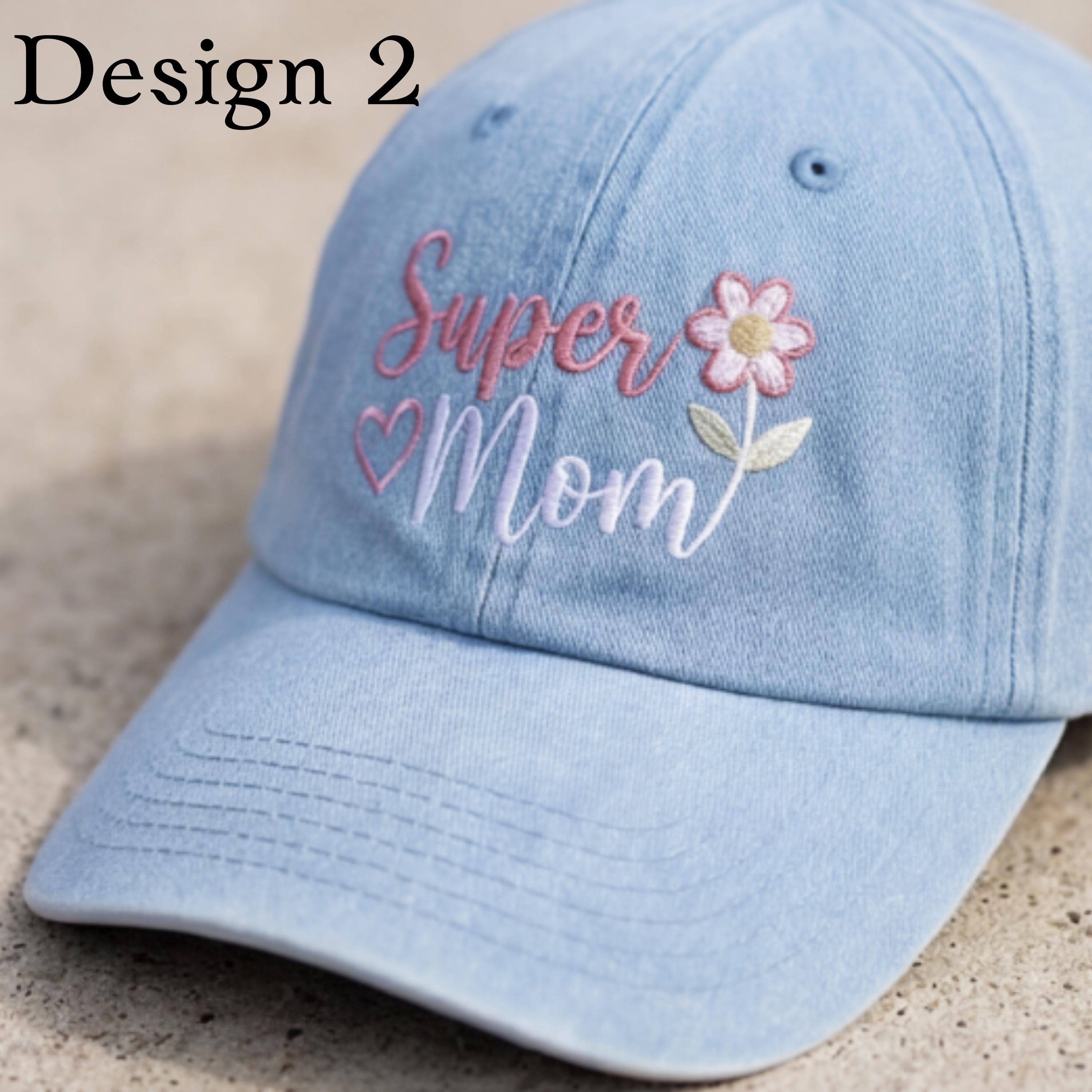 Mothers Day Vintage Cap Embroidered Mom Hat Best Mama Gift Retro Dad Cap Adjustable Baseball Hat Cute Present for Her