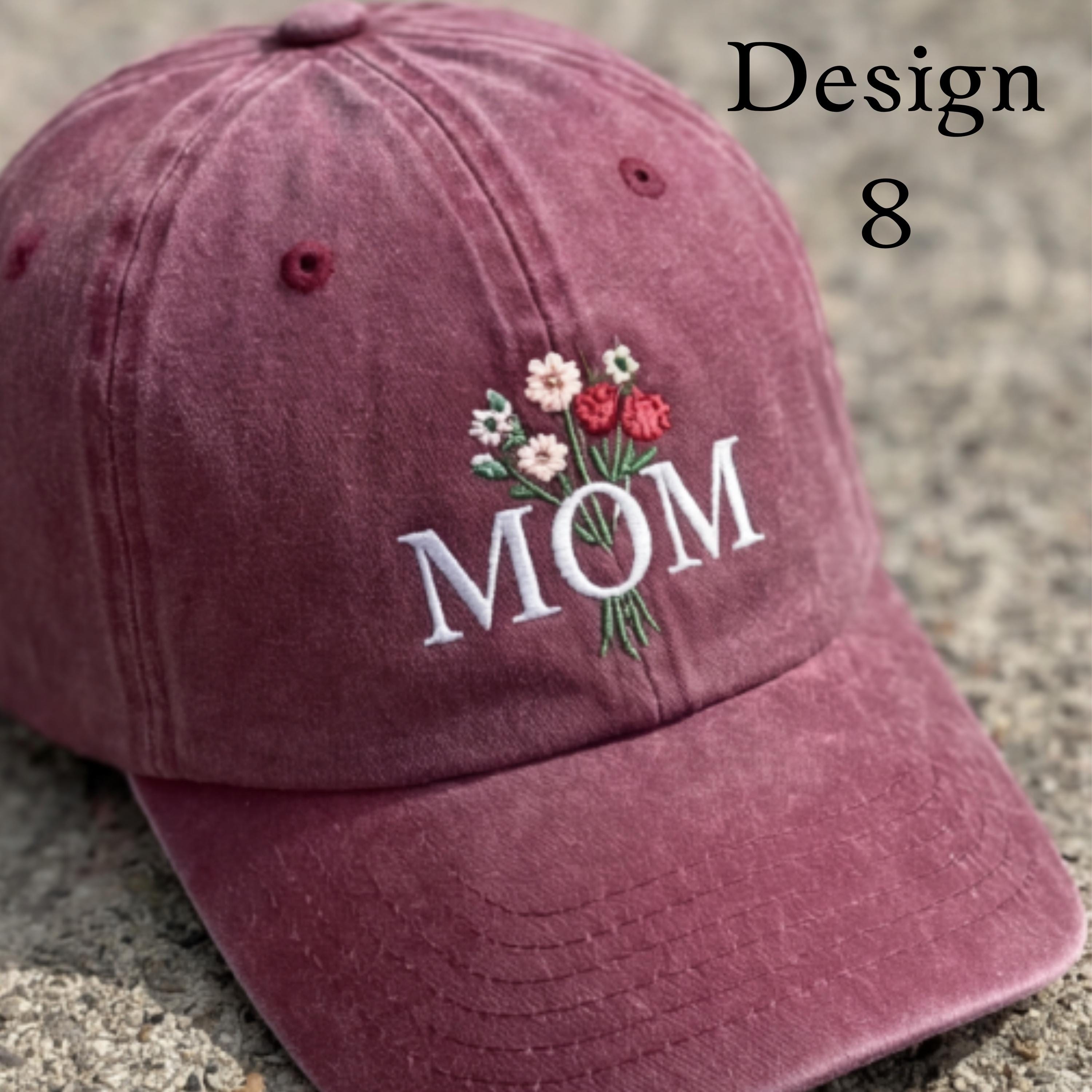 Vintage Cap Muttertag Bestickte Mama Cap Geschenk Retro Dad Cap Verstellbar Unisex Baseball Hut