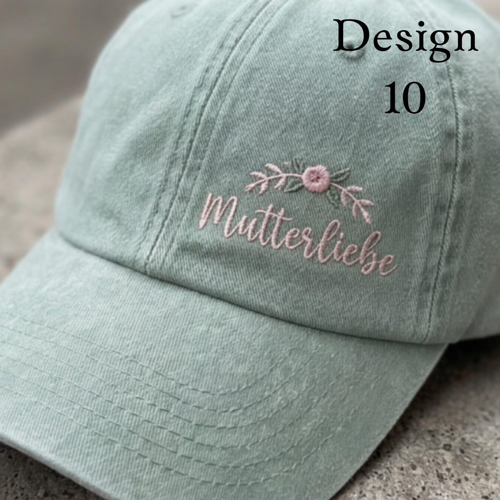 Vintage Cap Muttertag Damen Herren Bestickte Mom Hat Retro Dad Verstellbare Baseball Cap Geschenk für Sie Liebevoller Style Unisex Geschenk