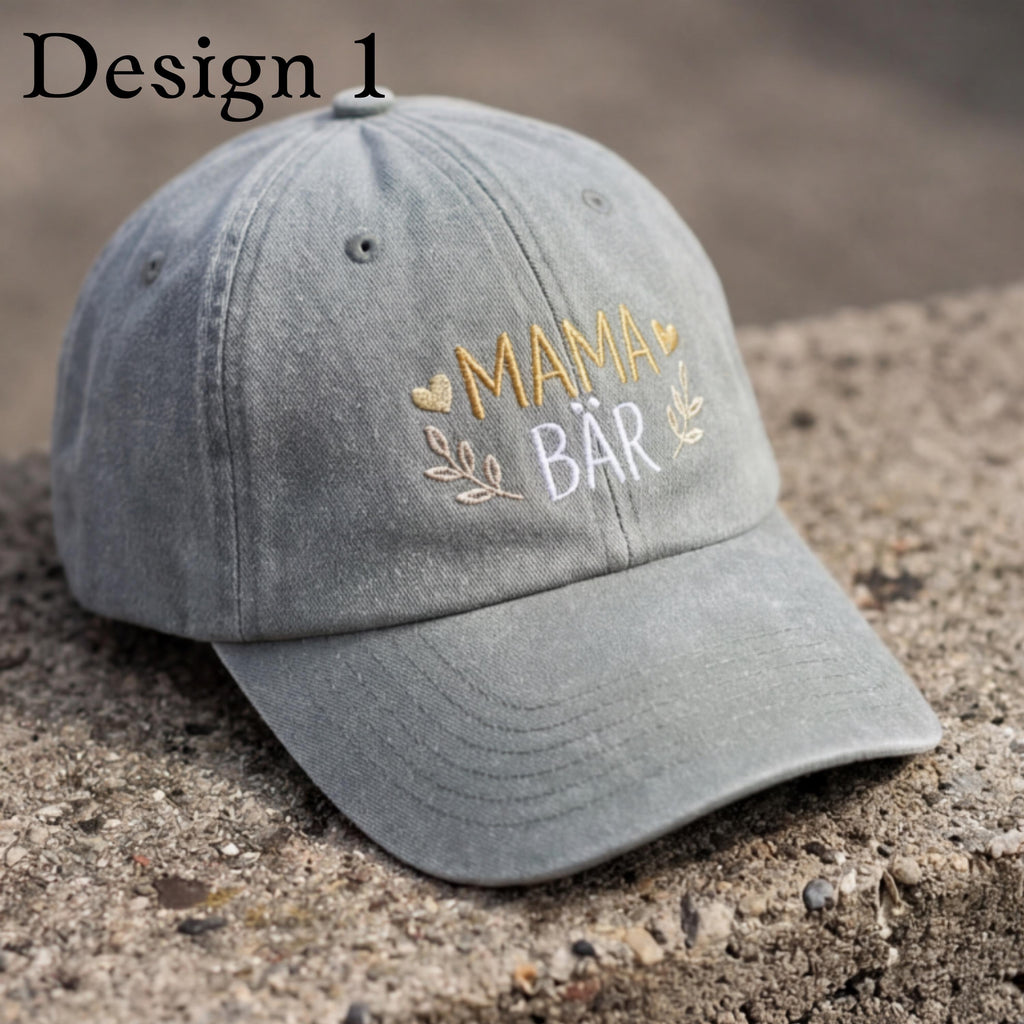 Vintage Cap Muttertag Bestickte Mama Cap Geschenk Retro Dad Cap Verstellbar Unisex Baseball Hut
