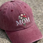 Vintage Cap Muttertag Bestickt, Personalisiere Mama Cap, Retro Dad Cap, Unisex Embroidered Hat, Geschenk für Frauen und Damen