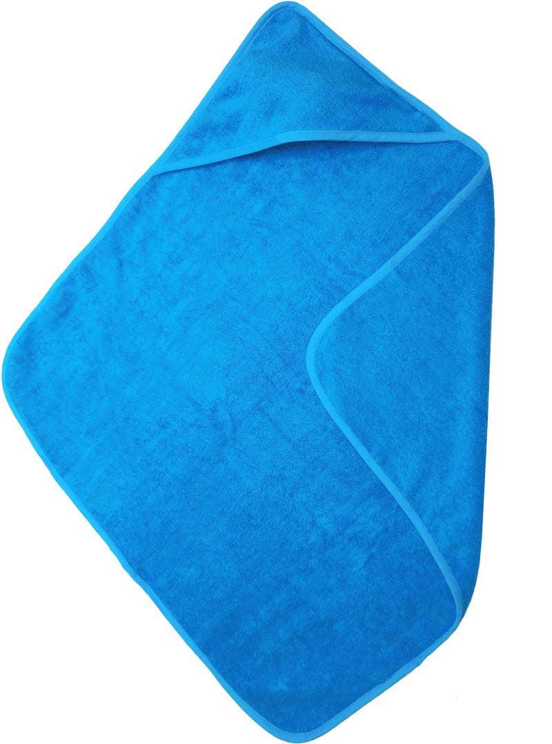 Personalisiertes Baby Kapuzenhandtuch mit Namen bestickt aus Gekämmter Baumwolle, Badetuch Baby Geschenk zur Geburt kuschelig weich