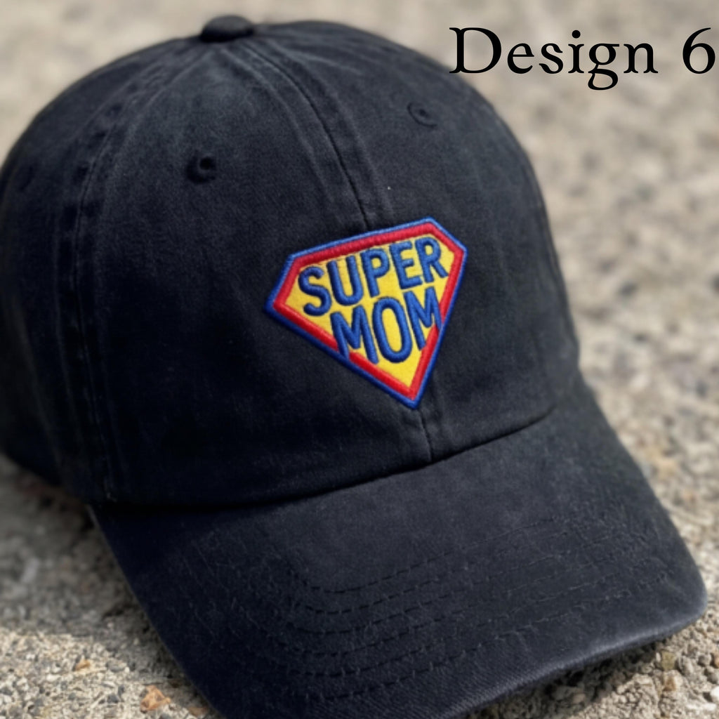 Mothers Day Vintage Cap Embroidered Mom Hat Best Mama Gift Retro Dad Cap Adjustable Baseball Hat Cute Present for Her