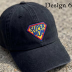 Vintage Cap Muttertag Damen Herren Bestickte Mom Hat Retro Dad Verstellbare Baseball Cap Geschenk für Sie Liebevoller Style Unisex Geschenk