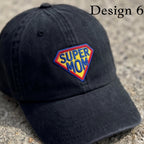 Mothers Day Vintage Cap Embroidered Mom Hat Best Mama Gift Retro Dad Cap Adjustable Baseball Hat Cute Present for Her