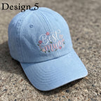 Vintage Cap Muttertag Bestickte Mama Cap Geschenk Retro Dad Cap Verstellbar Unisex Baseball Hut