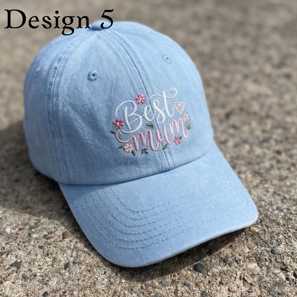 Mothers Day Vintage Cap Embroidered Mom Hat Best Mama Gift Retro Dad Cap Adjustable Baseball Hat Cute Present for Her