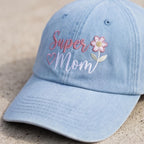 Mothers Day Vintage Cap Embroidered Mom Hat Best Mama Gift Retro Dad Cap Adjustable Baseball Hat Cute Present for Her
