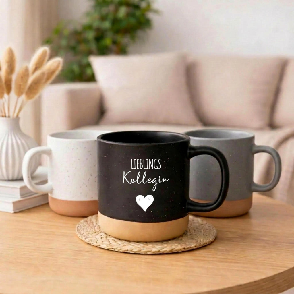 Personalisierbare Keramik-Tasse Lieblingskollegin“ | Geschenk für Mama, Freundin & Lieblingsmensch | Muttertag, Valentinstag