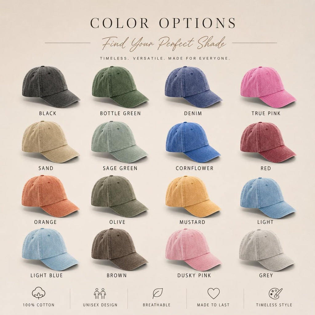 Vintage Cap Muttertag Damen Herren Bestickte Mom Hat Retro Dad Verstellbare Baseball Cap Geschenk für Sie Liebevoller Style Unisex Geschenk