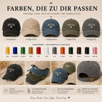 MOM Cap Bestickt | Vintage Baseball Cap für Mama | Gestickte Mütze | Muttertagsgeschenk | Geschenk für Mama | Baumwoll Cap Damen