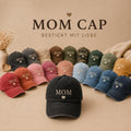 MOM Cap Bestickt | Vintage Baseball Cap für Mama | Gestickte Mütze | Muttertagsgeschenk | Geschenk für Mama | Baumwoll Cap Damen